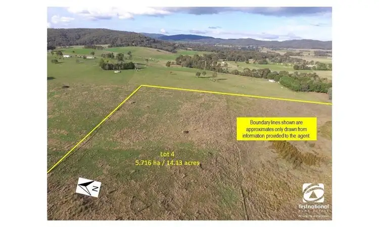 Fifth view of Homely land listing, Lot 4 188 Edmondson Lane, Wooragee VIC 3747