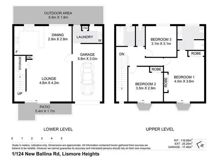 Sixth view of Homely unit listing, 1/2 Milton Street (also known as 124 New Ballina Road), Lismore Heights NSW 2480