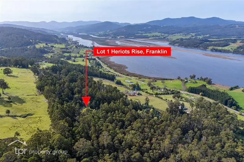 Main view of Homely land listing, Lot 1 Heriots Rise, Franklin TAS 7113