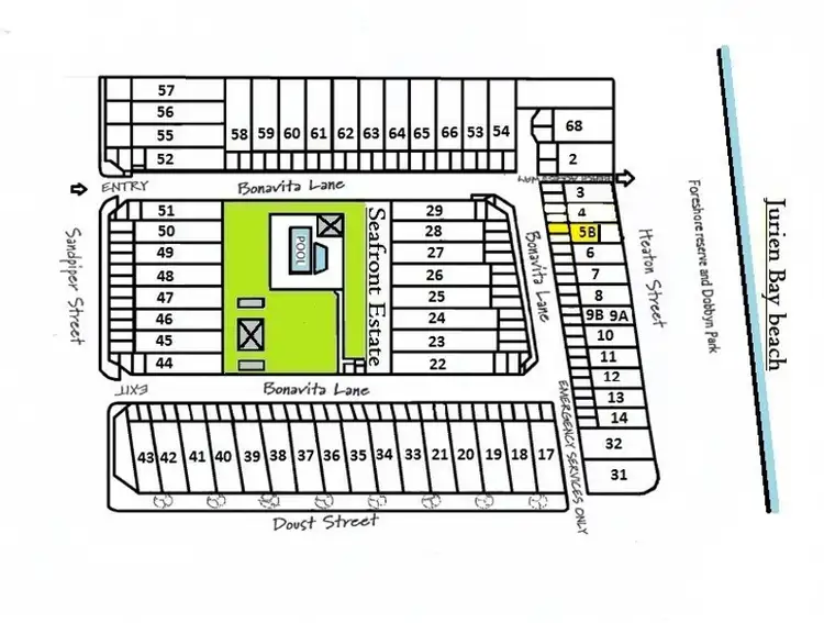 Second view of Homely house listing, 5/11 Heaton Street, Jurien Bay WA 6516