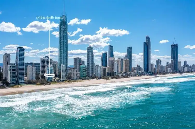 Second view of Homely apartment listing, 6 'Platinum on the Beach' 15 Northcliffe Terrace, Surfers Paradise QLD 4217