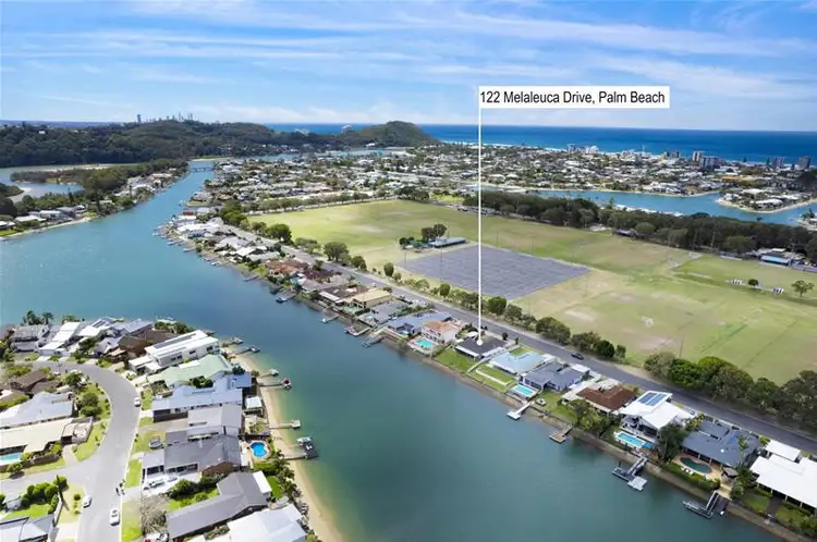 Main view of Homely house listing, 122 Melaleuca Drive, Palm Beach QLD 4221