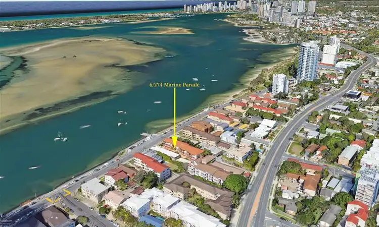 Second view of Homely apartment listing, 6/274 Marine Parade, Labrador QLD 4215