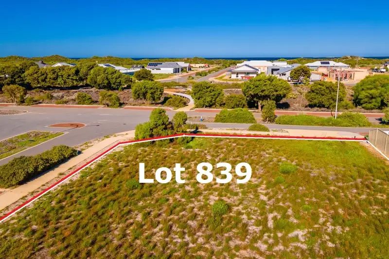 Main view of Homely land listing, LOT 839, 21 Bells Boulevard, Jurien Bay WA 6516