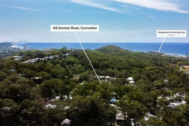 Second view of Homely apartment listing, 4/9 Domain Road, Currumbin QLD 4223