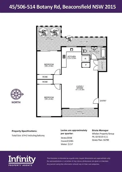 Sixth view of Homely apartment listing, 45/506-514 Botany Road, Alexandria NSW 2015