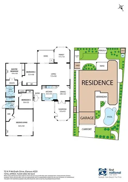 Fourth view of Homely house listing, 72 KP McGrath Drive, Elanora QLD 4221