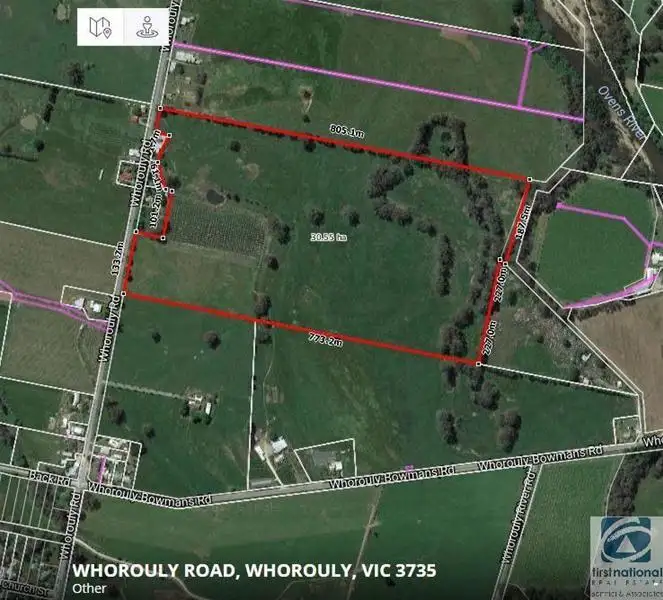 Main view of Homely land listing, Lot 2 Whorouly Road, Whorouly VIC 3735