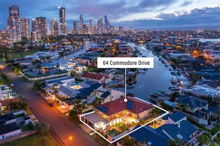 Third view of Homely house listing, 64 Commodore Drive, Paradise Waters QLD 4217