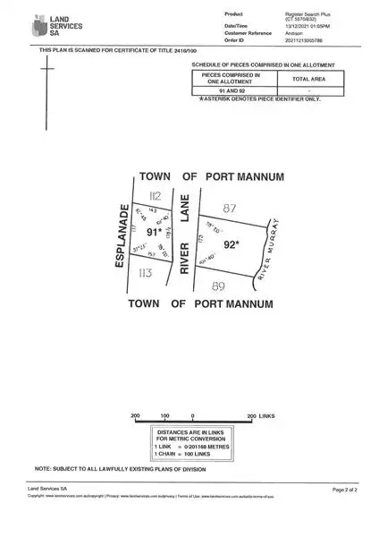 Fourth view of Homely land listing, Pieces 91 & 92 River Lane, Mannum SA 5238