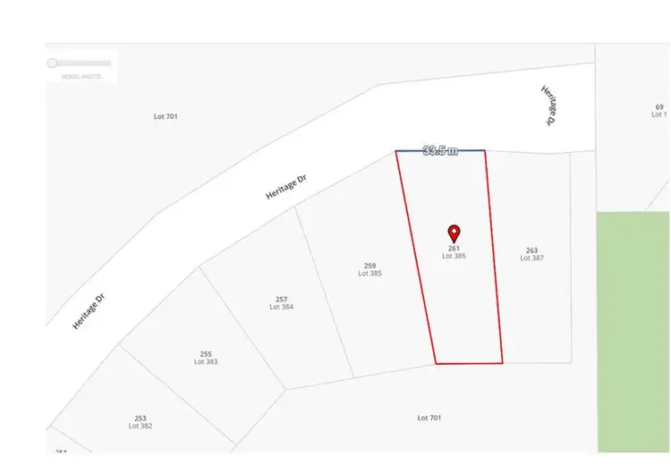 Main view of Homely land listing, 261 Heritage Drive, Roleystone WA 6111
