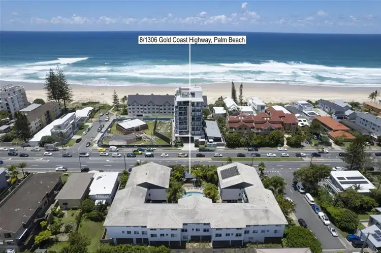 Main view of Homely apartment listing, 8/1306 Gold Coast Highway, Palm Beach QLD 4221