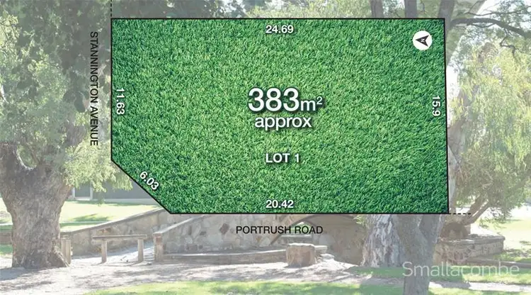 Main view of Homely land listing, 336 Portrush Road (cnr Stannington Ave), Heathpool SA 5068