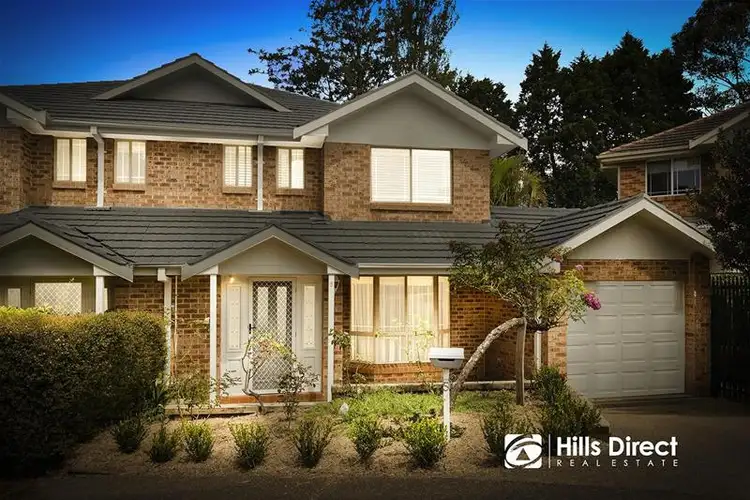 Main view of Homely semi-detached listing, 5 Fallows Way, Cherrybrook NSW 2126