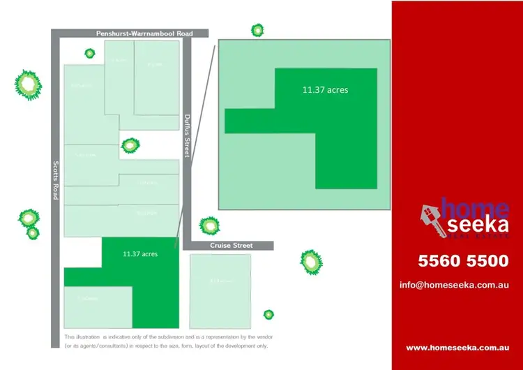 Main view of Homely land listing, Lot 2 Cnr of Duffus Street and Scotts Road, Koroit VIC 3282