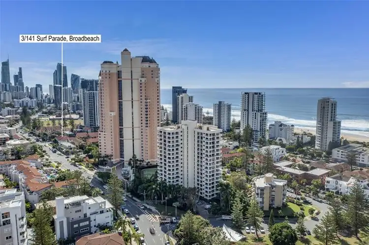 Second view of Homely apartment listing, 3/141 Surf Parade, Broadbeach QLD 4218