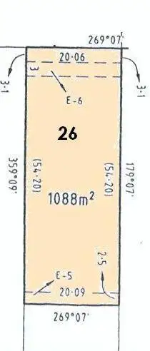 Second view of Homely land listing, 26 Rowe Street, Numurkah VIC 3636