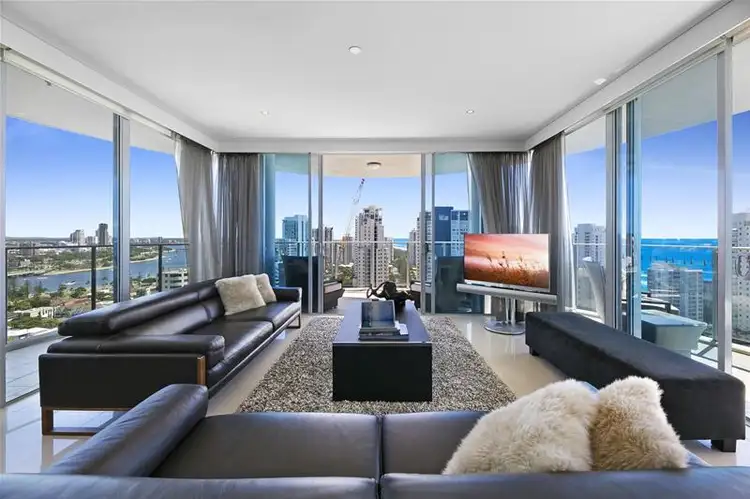 Second view of Homely apartment listing, 2201/25 Breaker Street, Main Beach QLD 4217