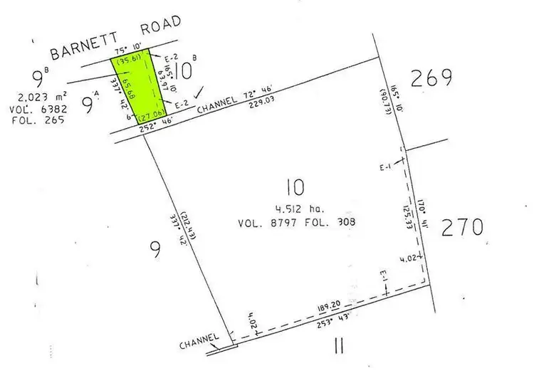 Main view of Homely land listing, 9B Barnett Road, Red Cliffs VIC 3496