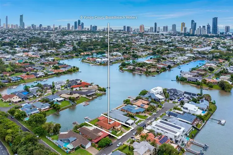 Second view of Homely house listing, 6 Yunga Court, Broadbeach Waters QLD 4218