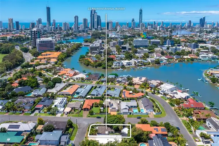 Main view of Homely house listing, 22 Raymond Avenue, Bundall QLD 4217