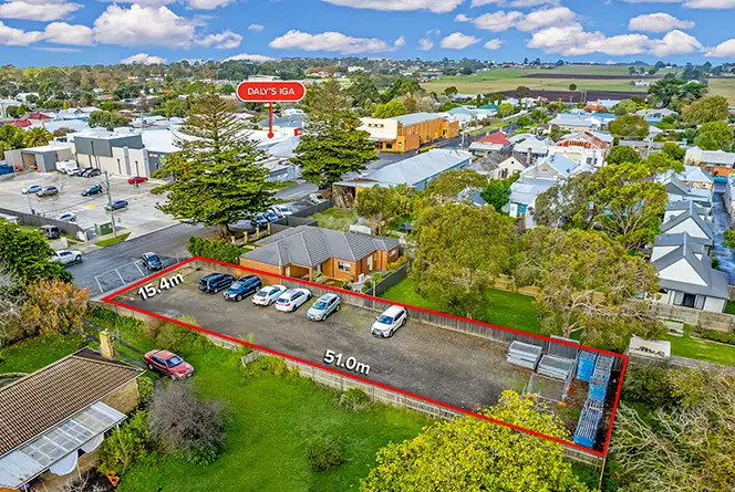 Main view of Homely land listing, 1 Station Street, Koroit VIC 3282