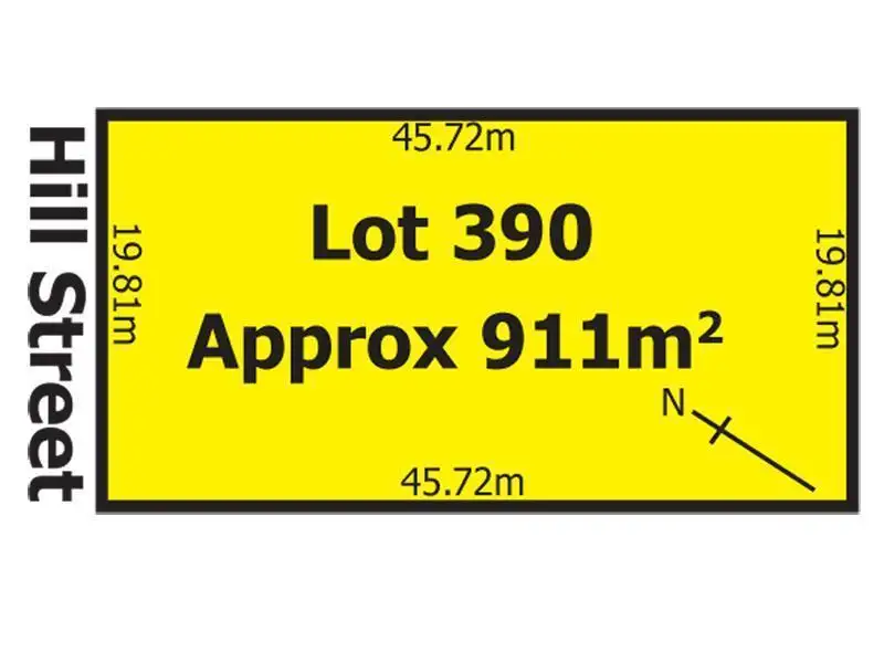 Main view of Homely land listing, Lot/390 (11) Hill Street, Elizabeth South SA 5112