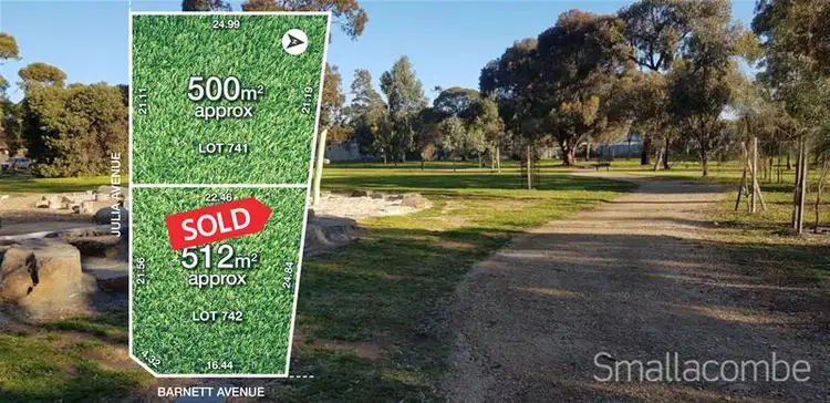 Main view of Homely land listing, 12 (Lot 741) Barnett Avenue, St Marys SA 5042