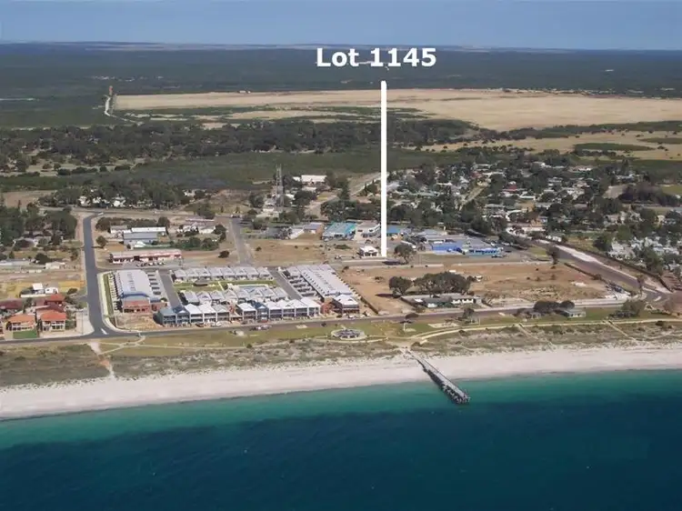 Main view of Homely land listing, LOT 1145/10 ANDREWS Street, Jurien Bay WA 6516