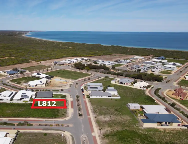 Main view of Homely land listing, LOT 812, 41 MEELUP Drive, Jurien Bay WA 6516