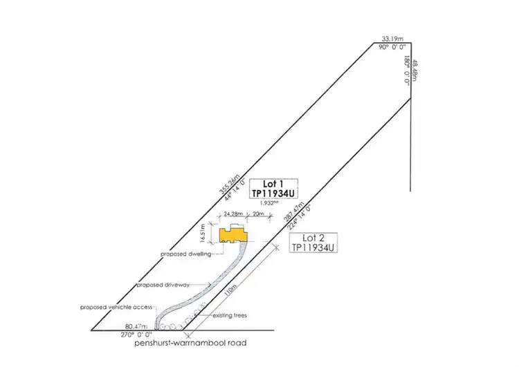 Second view of Homely land listing, Lot 1, TP/11934 Penshurst - Warrnambool Road, Koroit VIC 3282