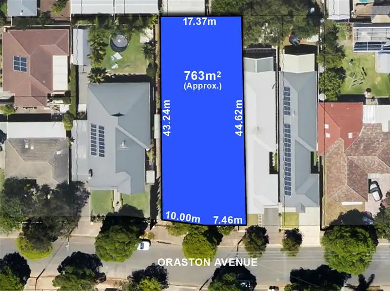 Main view of Homely land listing, 27 Oraston Avenue, Brighton SA 5048