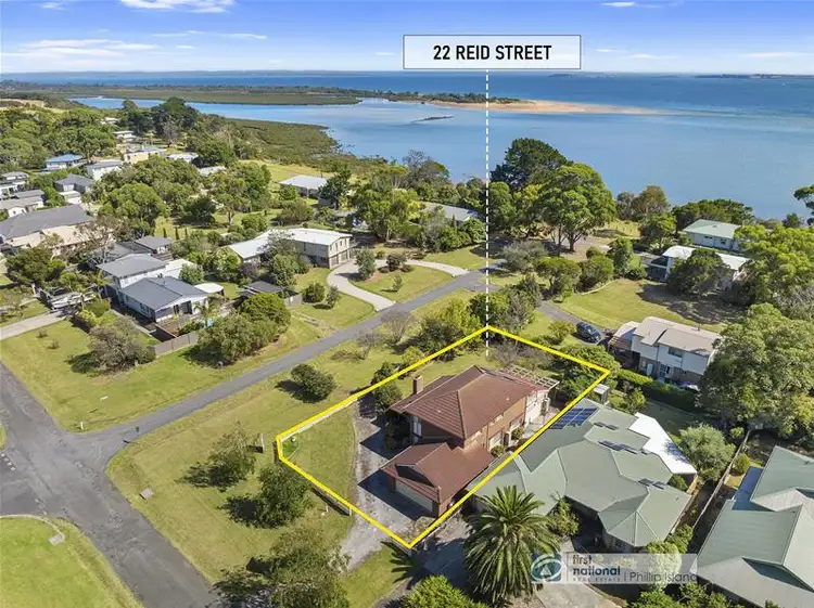 Main view of Homely house listing, 22 Reid Street, Rhyll VIC 3923