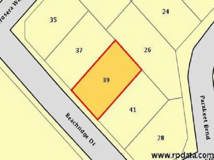 Fourth view of Homely land listing, 39 Beachridge Drive, Jurien Bay WA 6516