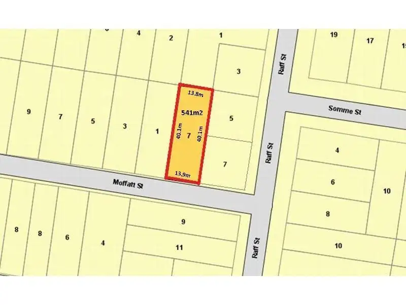 Main view of Homely land listing, 59 Moffatt Street, North Toowoomba QLD 4350