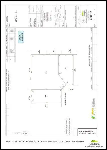 Fourth view of Homely land listing, 39 Sundercombe Loop, Waroona WA 6215