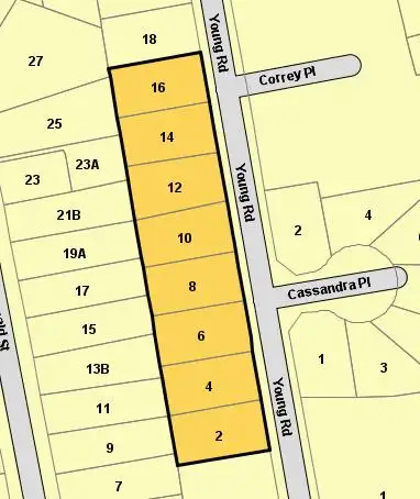 Main view of Homely land listing, 2-16 Young Road, Carlingford NSW 2118