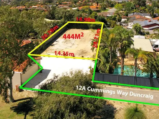 Main view of Homely land listing, 12a Cummings Way, Duncraig WA 6023