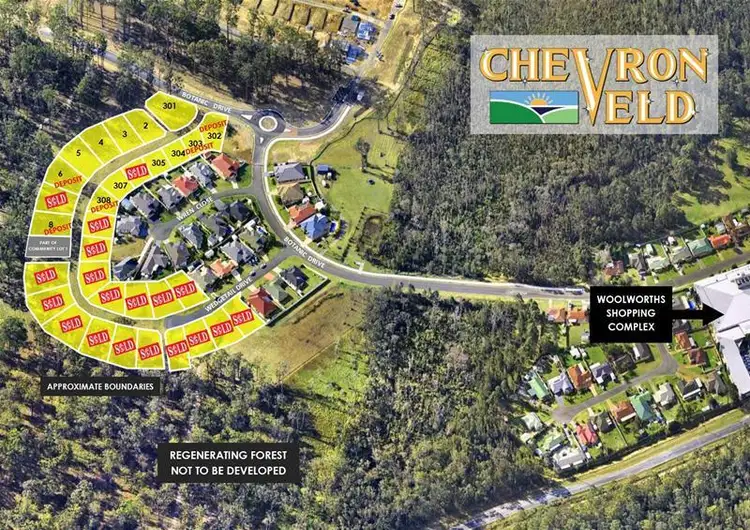 Third view of Homely land listing, Lot 308 Wedgetail Drive, Lakewood NSW 2443