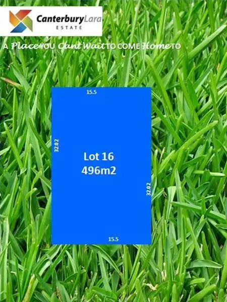 Lot 16 Canterbury Lara Estate, Lara VIC 3212