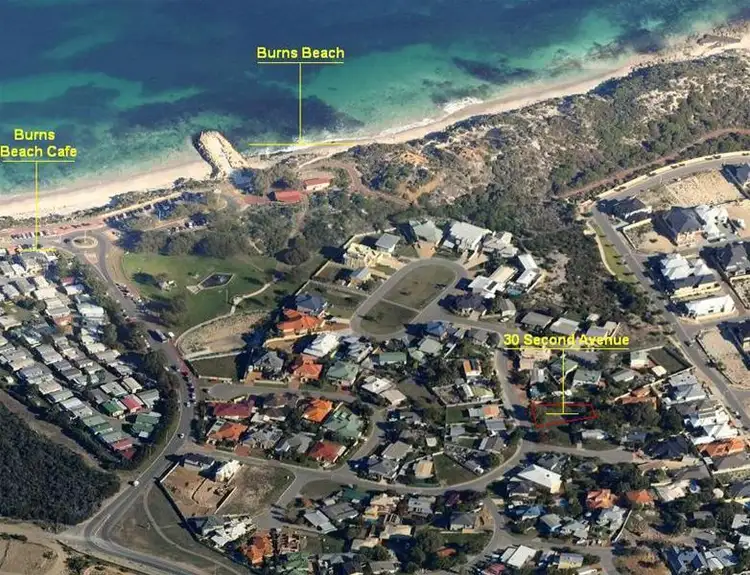 Second view of Homely land listing, 30 Second Avenue, Burns Beach WA 6028