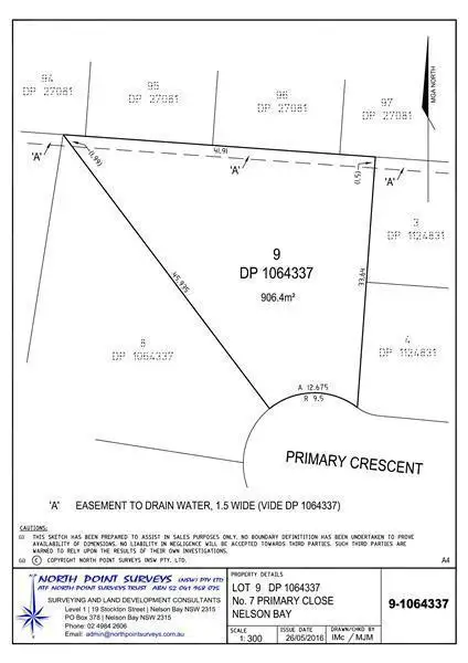 Fifth view of Homely land listing, 7 Primary Crescent, Nelson Bay NSW 2315