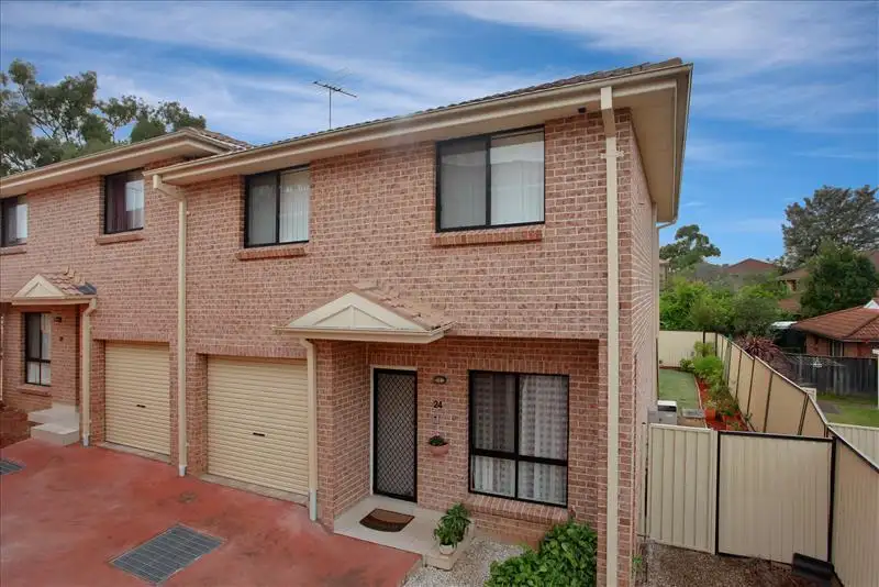 Main view of Homely townhouse listing, 24/38 Hillcrest Road, Quakers Hill NSW 2763