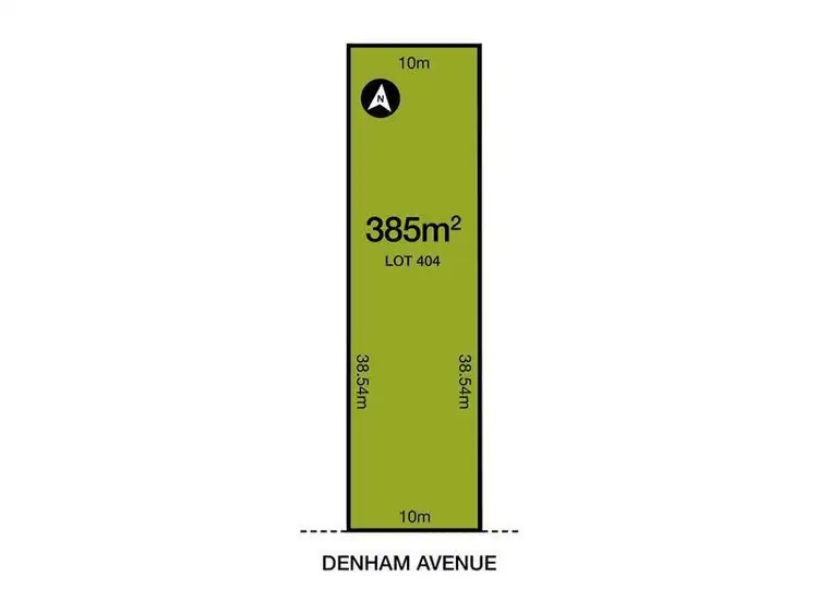 Second view of Homely land listing, Lot 404 Denham Avenue, Morphettville SA 5043