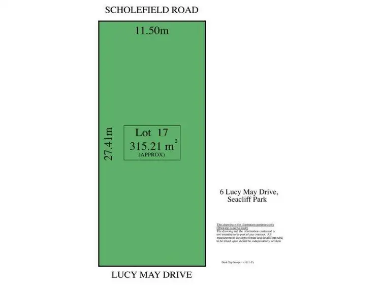 Second view of Homely land listing, 6 Lucy May Drive, Seacliff SA 5049