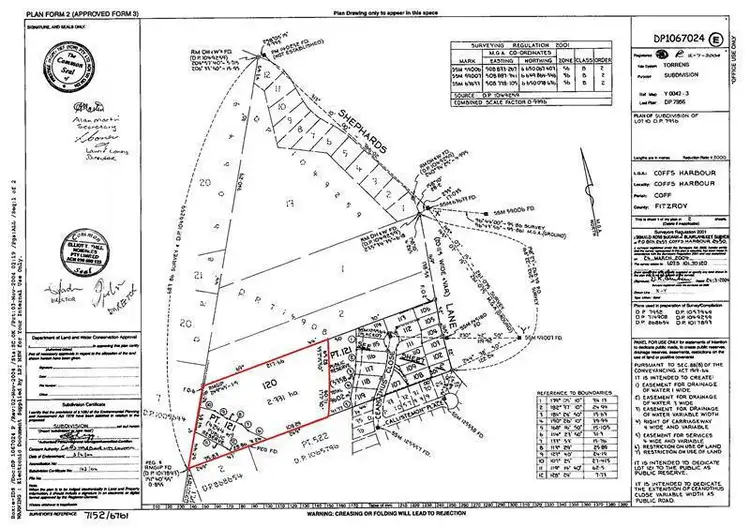 Second view of Homely land listing, Shephards Lane, Coffs Harbour NSW 2450