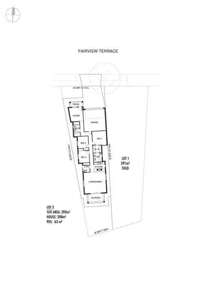 Second view of Homely land listing, Lot 2 / 25 Fairview Terrace, Clearview SA 5085