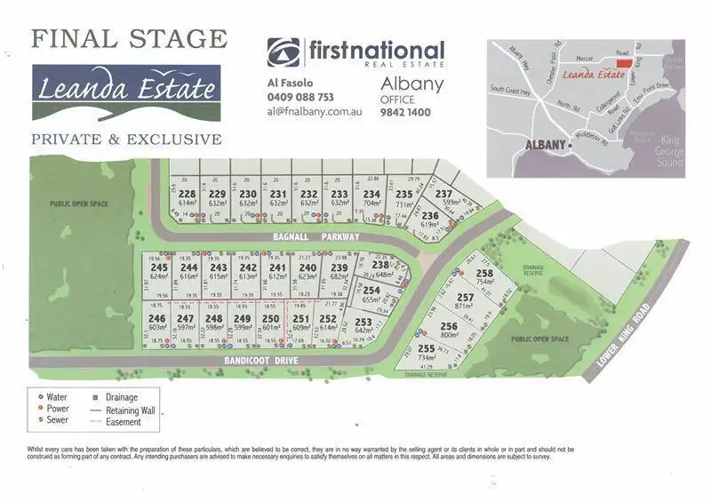 Main view of Homely land listing, 237 Bandicoot Drive, Lange WA 6330