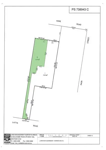 Main view of Homely land listing, Lot 2/2C Latta Road, Nar Nar Goon VIC 3812