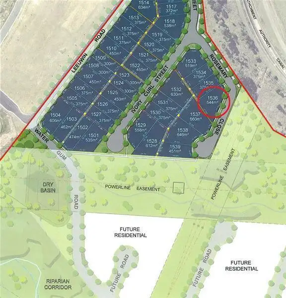 Third view of Homely land listing, Lot 1536 / Rosemary Close, Gregory Hills NSW 2557